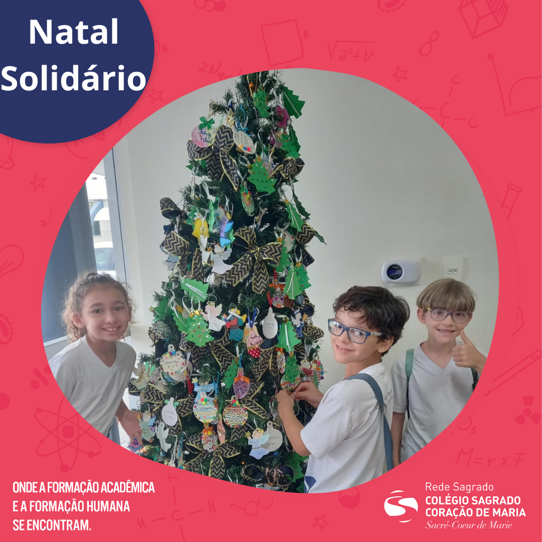 Natal Solidário: participe dessa corrente de solidariedade!
