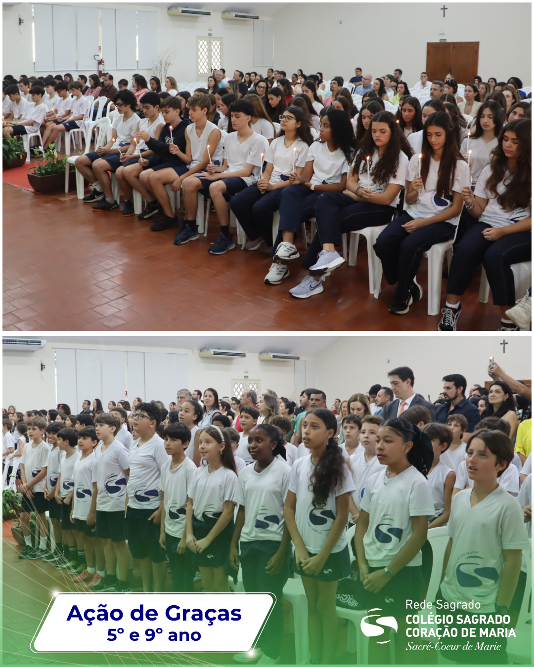 Momento celebrativo emociona estudantes e famílias