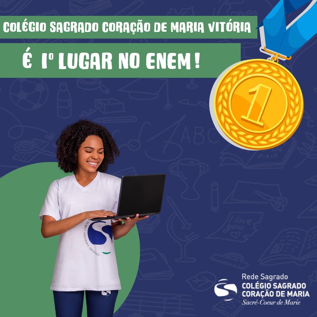 Somos 1º lugar no Enem