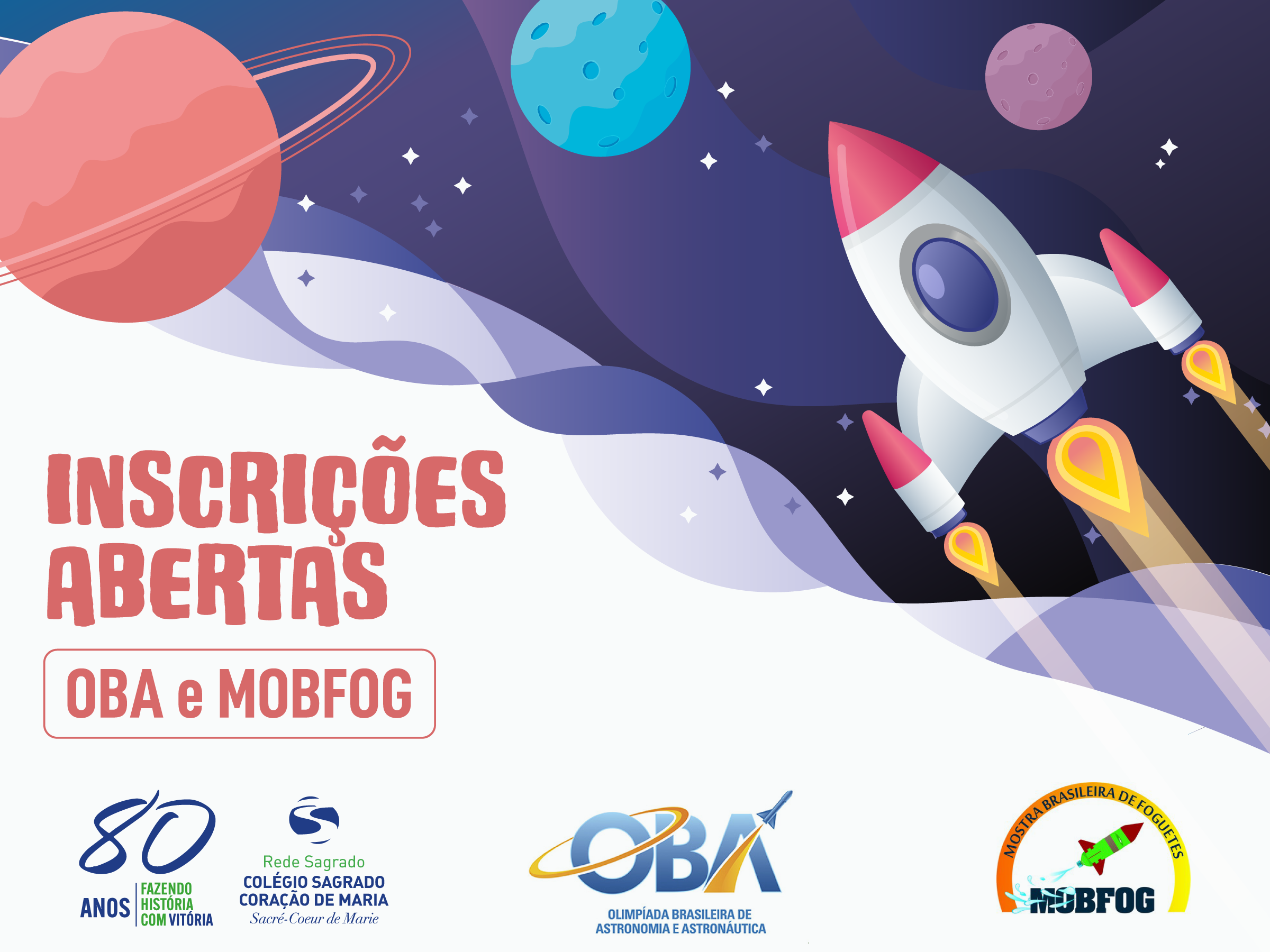 Inscrições abertas para a OBA e MOBFOG 2023