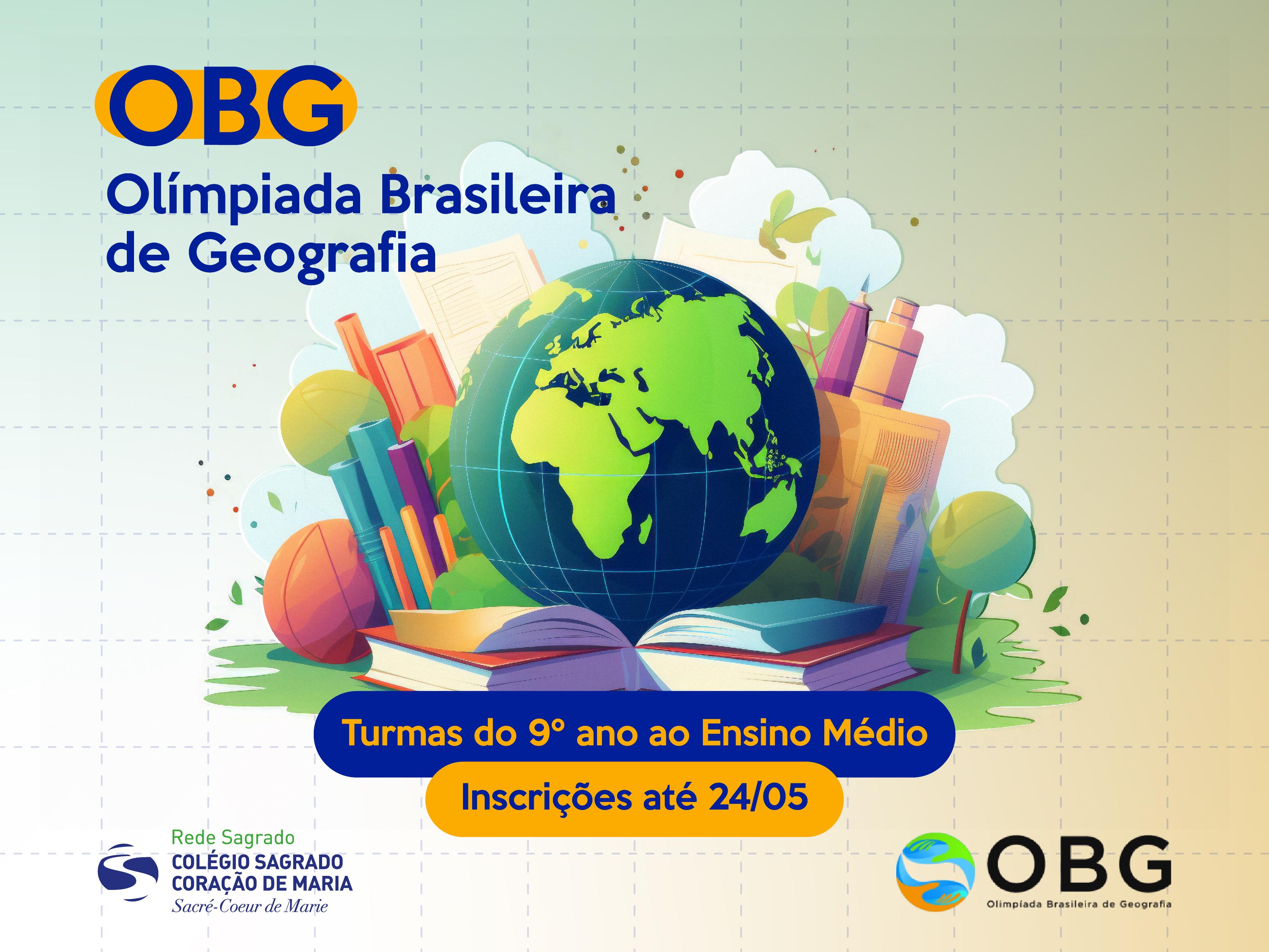 9ª Olimpíada de Geografia (OBG): inscrições abertas