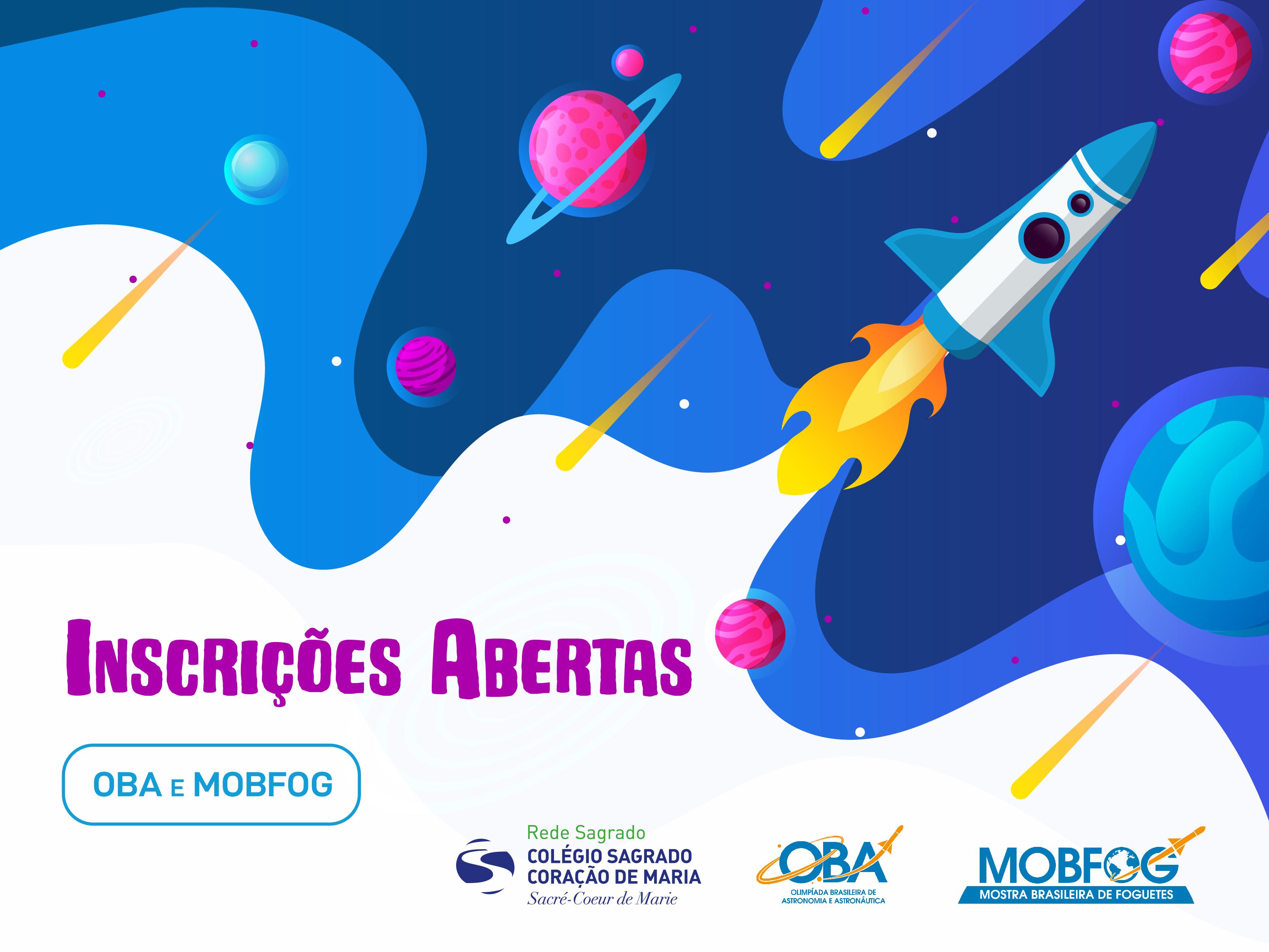 Inscrições abertas para a OBA e MOBFOG 2024