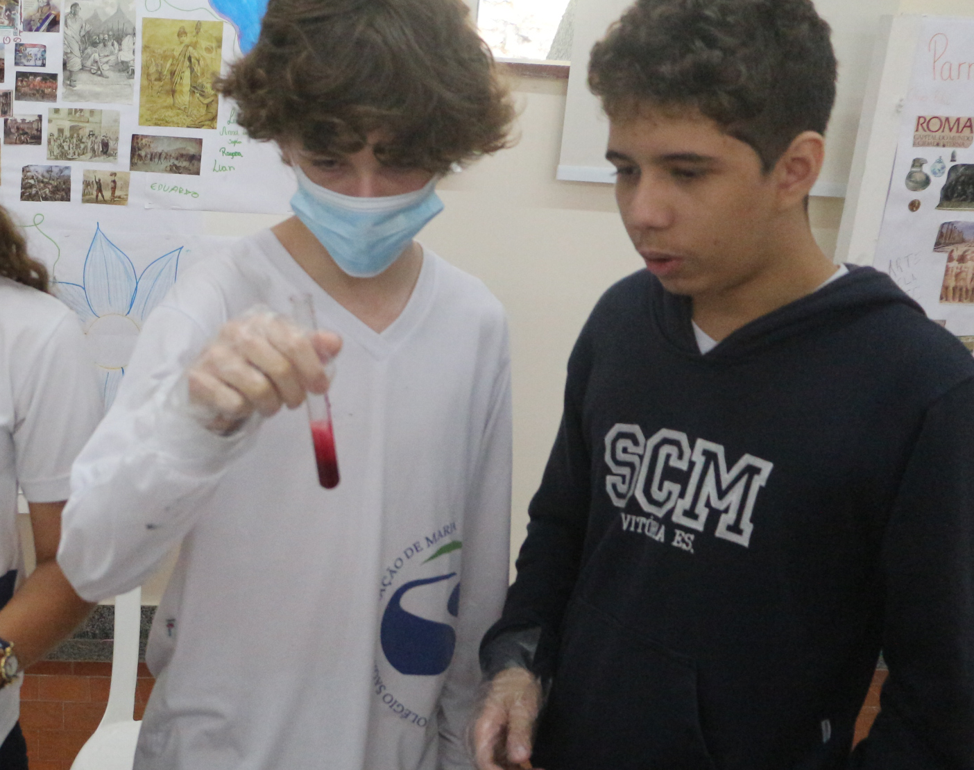 Estudantes dos 9º anos realizam Mostra de Experimentos