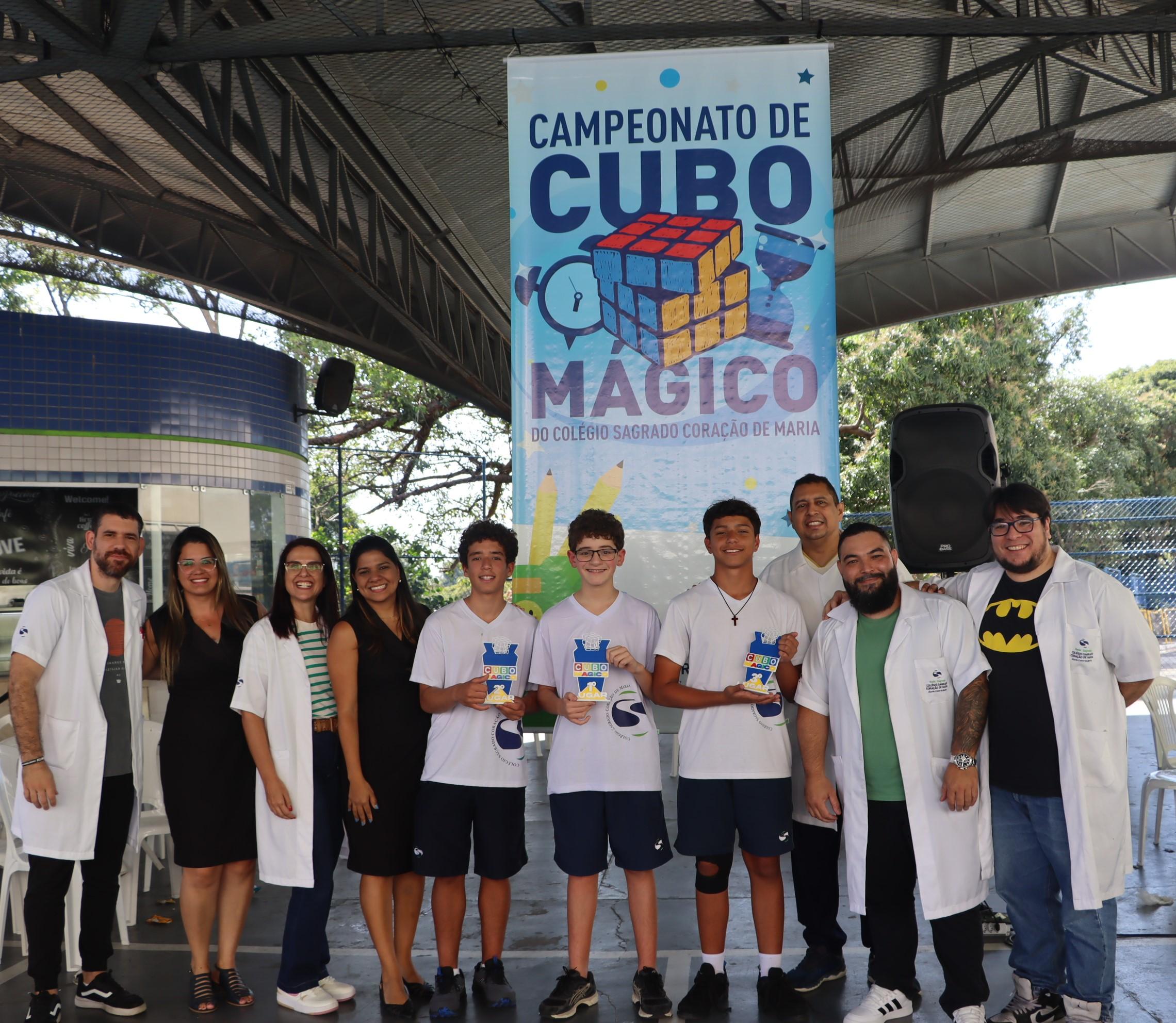 Campeonato de Cubo Mágico foi um sucesso!