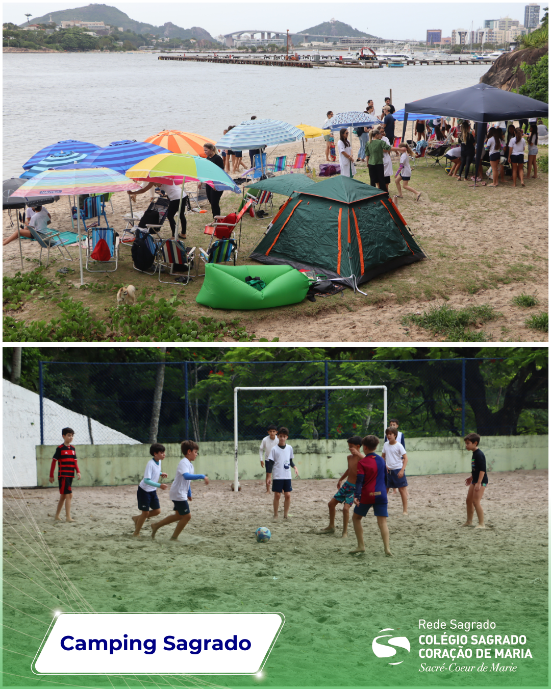 3º Camp Sagrado reúne as turmas do 5º ano