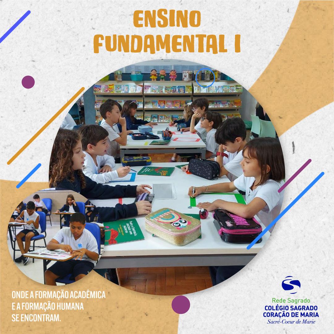 Ensino Fundamental Anos Iniciais é no Sagrado!