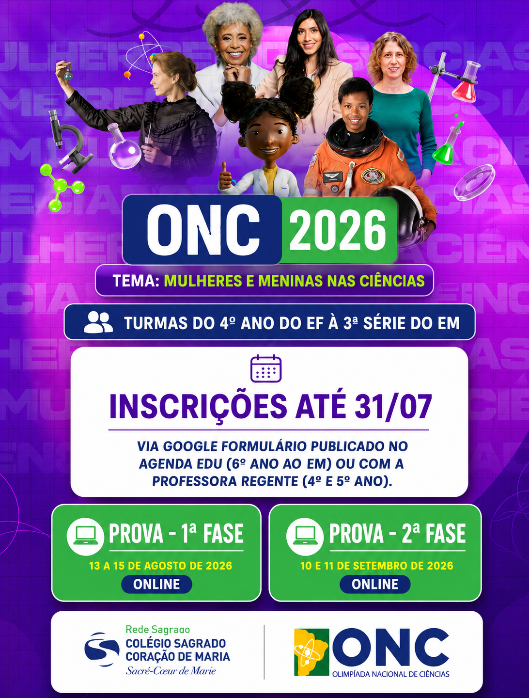 Vem aí a ONC 2026!