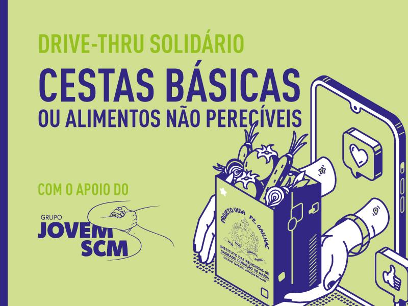 Drive-thru Solidário: participe dessa ação de amor e solidariedade