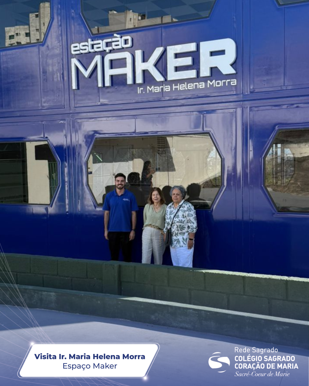 CSCM-Vitória Inaugura Espaço Maker Ir. Maria Helena Morra