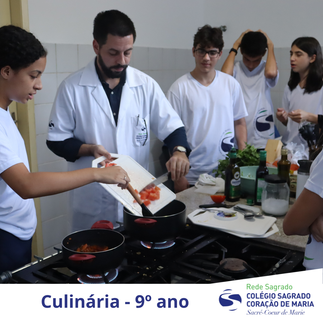 Aula de culinária: estudantes expandem conhecimentos sobre origem e história de receitas