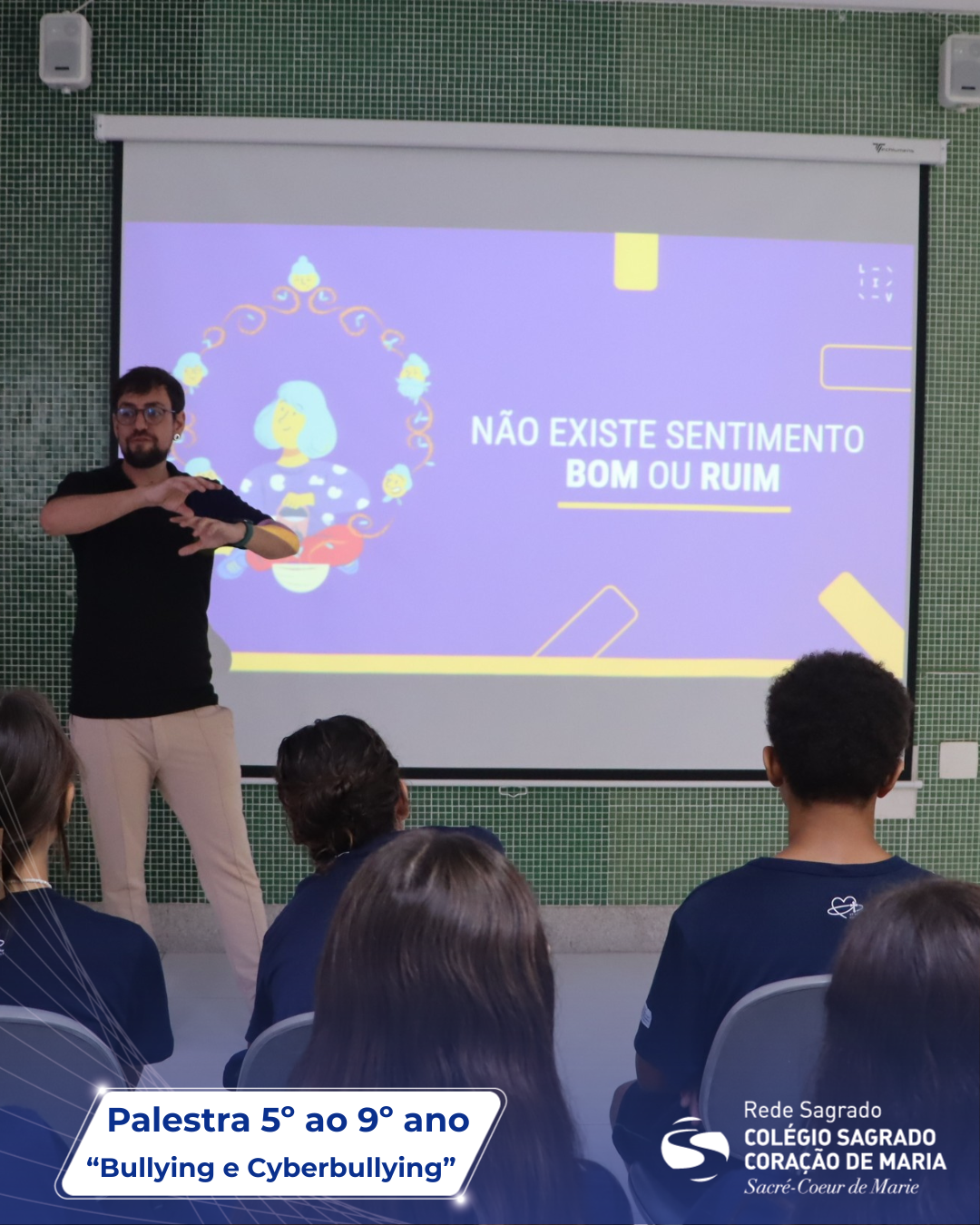 Conscientização e respeito marcam palestras sobre convivência saudável