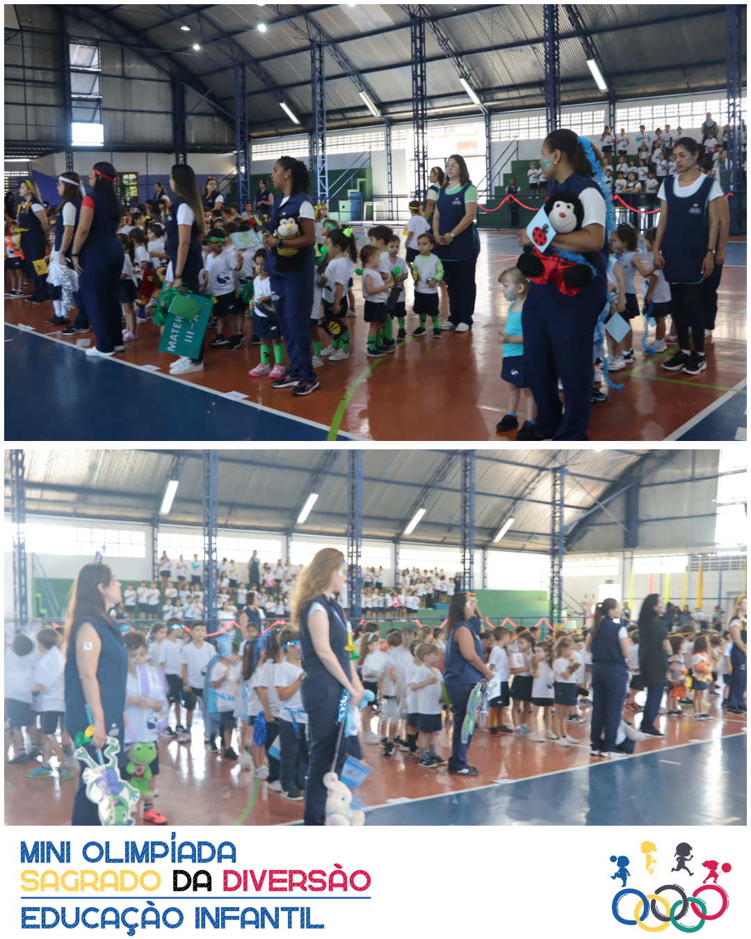 1ª Mini Olimpíada da Ed. Infantil encanta as crianças